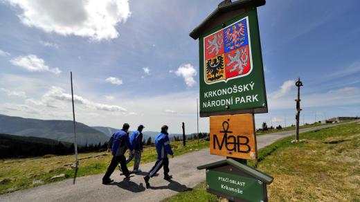 Krkonošský národní park, Prostřední hřeben