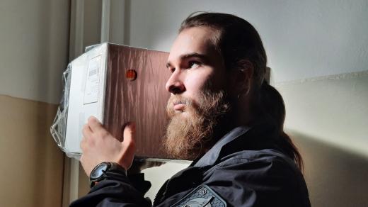 Ivan Ivliev, student TUL, jede do Kyjeva, připojí se k tamní domobraně