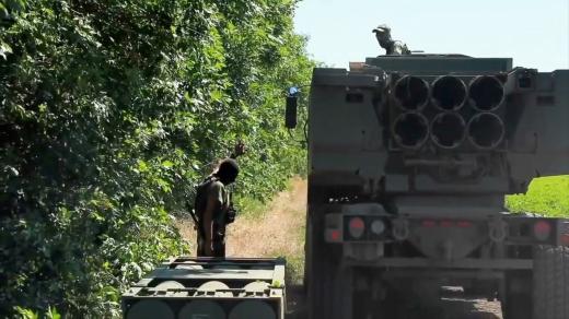 Dělostřelecké raketové systémy HIMARS na Ukrajině