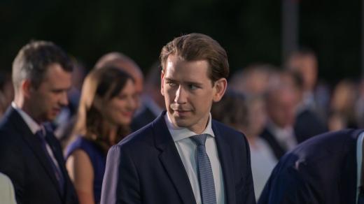 Rakouský kancléř Sebastian Kurz