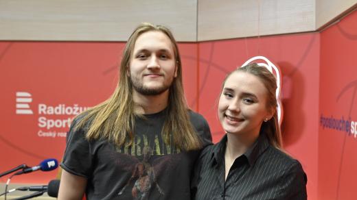 Lukáš Sláma a Petra Vanišová, tanečníci akrobatického rock'n'rollu