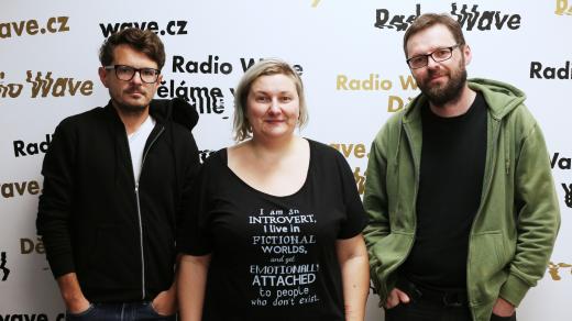 Spisovatel a publicista David Zábranský, Iva Baslarová z Katedry genderových studií na FHS  a Tomáš Pavlas z iniciativy Otevřená společnost