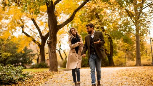 Podzimní procházka parkem