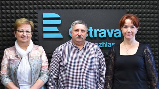 Marcela Vyletělková, Rostislav Gašper a Petra Homolová z