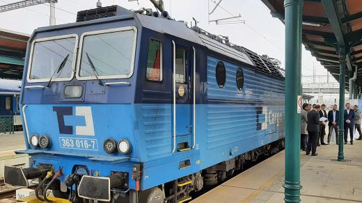 Lokomotiva s evropským zabezpečovacím systémem ETCS