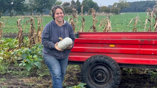 Rodina Blahuškova hospodaří na rodinné farmě ve Vacenovicích