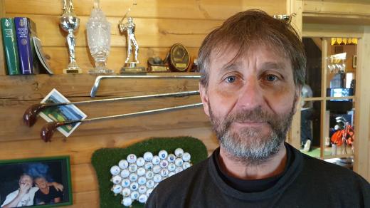 Zakladatel golfového klubu v Pardubicích Jaromír Pátek