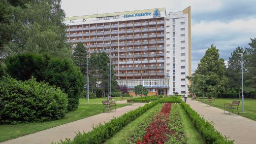 Moderní Rehabilitační sanatorium bylo vybudováno v 70. letech 20. století