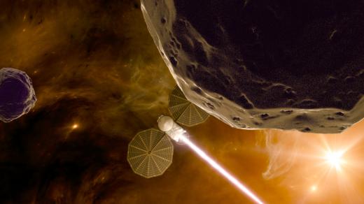 Americká sonda Lucy směřuje k Jupiterovým trojanům – planetkám, které plynného obra provázejí na jeho oběžné dráze