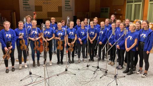 Dětská lidová muzika Notičky z Řevnic v ČRo Plzeň