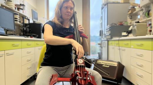 Unikátní violoncello vytištěné na 3D tiskárně.
