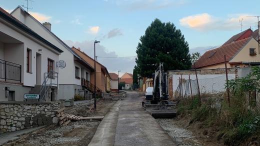 Rekonstrukce ulice Venušina v Mikulově