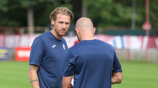 Hlavní trenér pardubických fotbalistů Radoslav Kováč