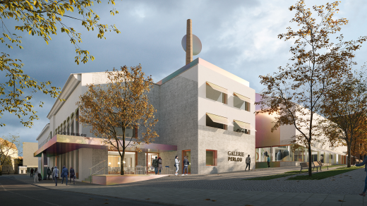 Vítězný návrh galerie v Ústí nad Orlicí