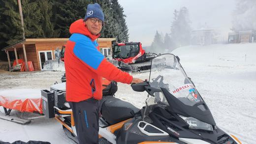 Horský záchranář Aleš Fejfar