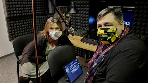 Kamila Špráchalová a Luboš Xaver Veselý