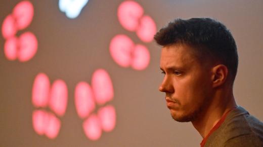 Roman Anin, ruský opoziční novinář a šéfredaktor projektu iStories