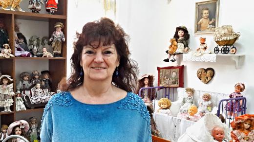 Sběratelka panenek Miroslava Vroblová