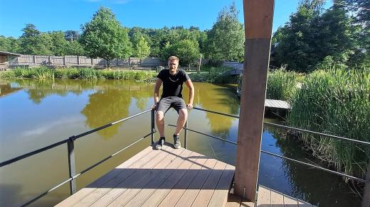 Majitel zahradnictví a organizátor festivalu Kultura na Rybníce Roman Špidlen