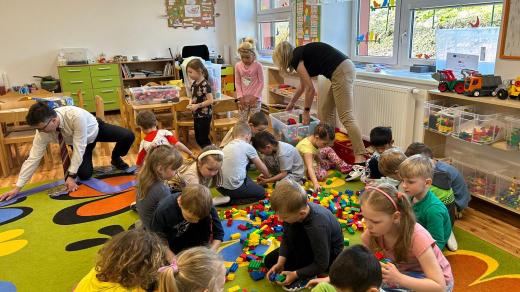 Mateřská škola v Dolní Branné na Vrchlabsku se zapojila do projektu Malá technická univerzita