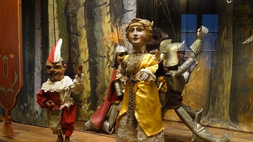 Expozice Muzea české loutky a cirkusu v Prachaticích