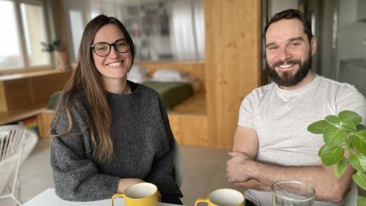 Lucie Šponarová a Ondřej Slowik z ateliéru Tvary a jejich ostravský zen