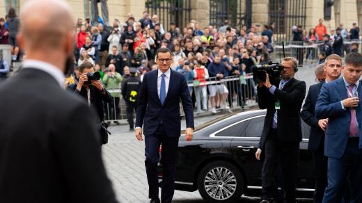 Polský premiér Mateusz Morawiecki