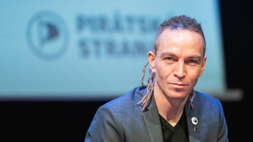 Předseda Pirátů Ivan Bartoš