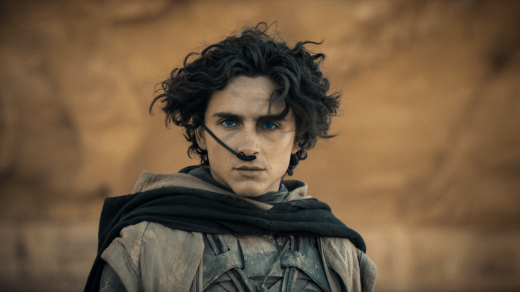 Timothée Chalamet jako Paul Atreides ve snímku Duna: Část druhá