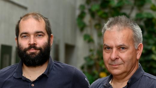 Pavel Daniš a Vojtěch Daniš, otec a syn strojvedoucí
