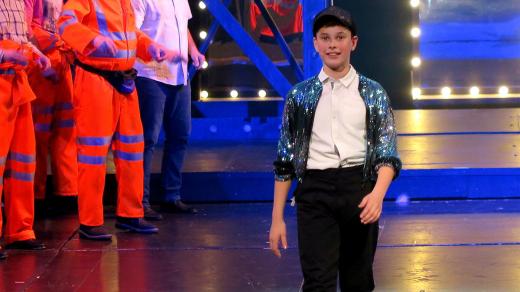 Ondřej Tolar v muzikálu Billy Elliot