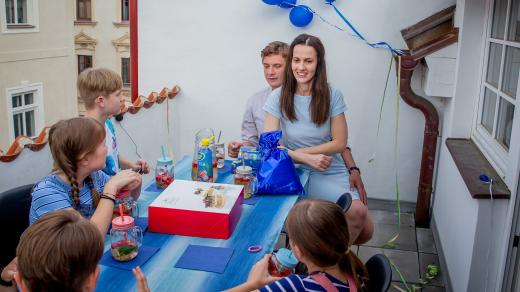 Natáčení filmu Spící město v Českých Budějovicích