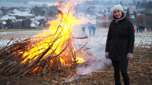 Nový Rychnov, akce s názvem Z nadhledu, studentka Tereza Hašková