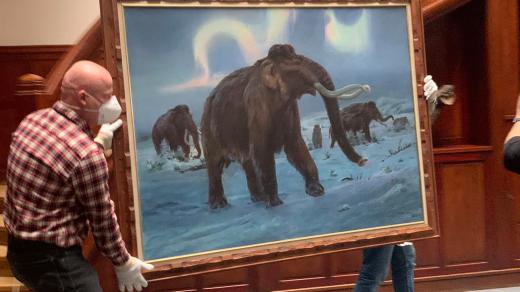 Galerie Zdeňka Buriana zapůjčila několik obrazů na výstavu do Znojma