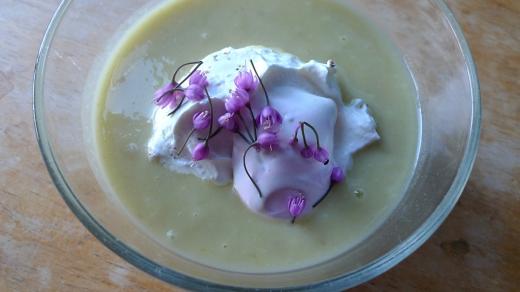 Vichyssoise – studená francouzská polévka