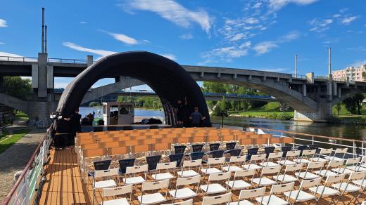 Koncertní sál na lodi Florentina