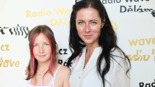 Klára Kolouchová s dcerou