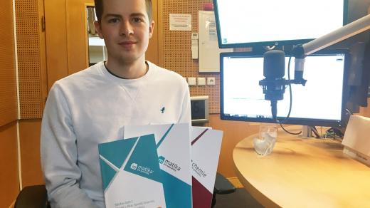 Jeden z autorů netradičních učebnic matematiky a chemie Lukáš Král