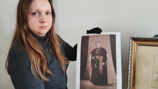 Kurátorka výstavy Vendula Prostředníková