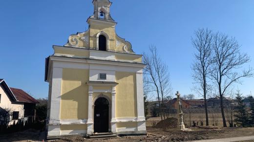 Kaple Panny Marie Bolestné v Semechnicích na Rychnovsku prochází kompletní obnovou