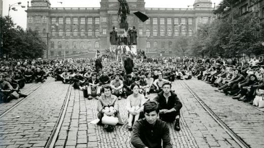 Národní muzeum v době okupace v roce 1968