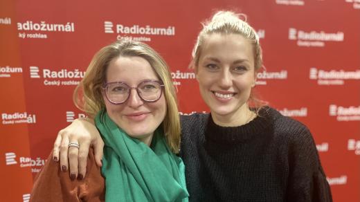 Režisérka Natálie Císařovská a slovenská herečka Natália Germani