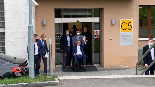 Prezident Miloš Zeman byl v nemocnici od minulého úterý