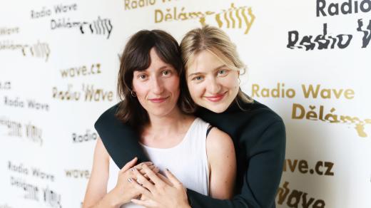 Natálie Rajnišová a Magdalena Uhlířová z kapely Tamara
