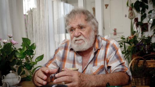 Radim Vašinka (2010), herec, režisér a nezávislý principál pražského divadla Orfeus