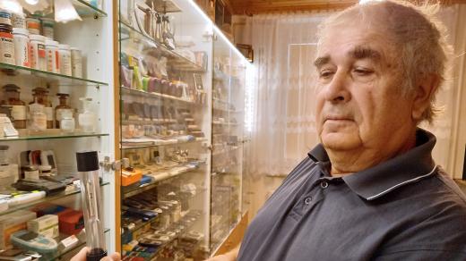 Zakladatel muzea Vítězslav Kupčík
