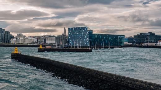 Koncertní síň Harpa v Reykjavíku