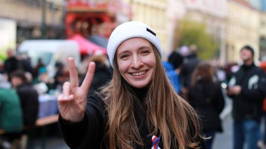Barbora Stárek, předsedkyně spolku Díky, že můžem