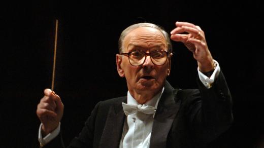 Ennio Morricone na snímku z roku 2007