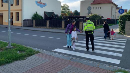 Policejní akce „Zebra se za Tebe nerozhlédne!“ v Přerově